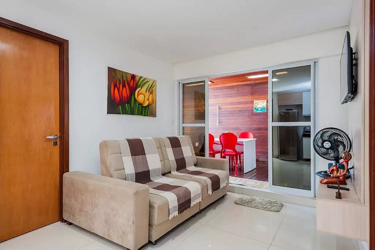 Apartamento Tambau a Beira Mar 001 - Dois quartos