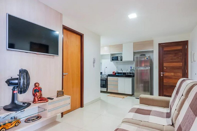 Apartamento Tambau a Beira Mar 001 - Dois quartos