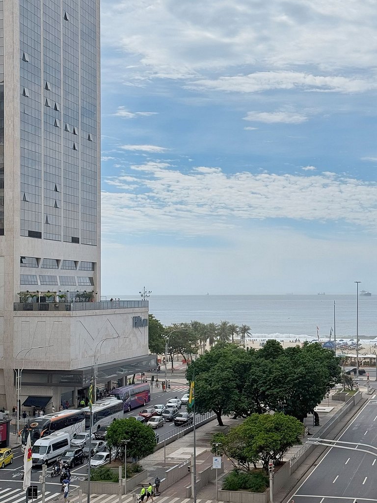 Lindo apartamento em Copacabana com Vista Mar